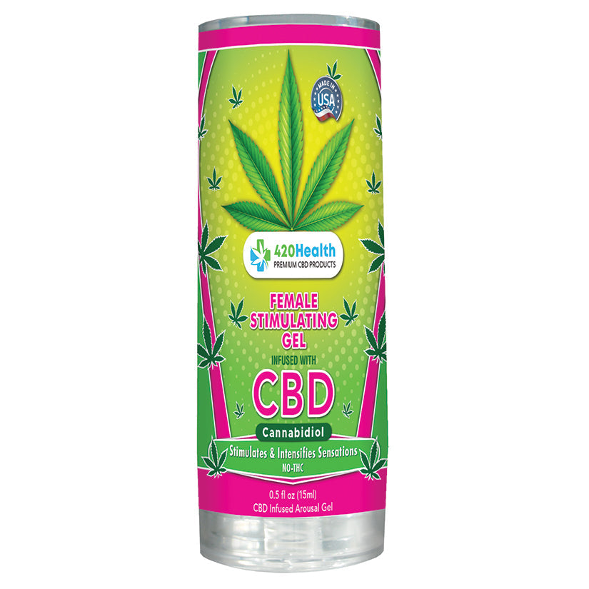 420 Health Female Stimulating Gel with CBD 0.5oz